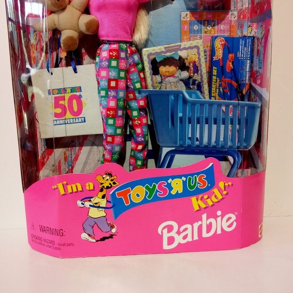 Barbie Special Edition 50th Anniversary Toys R Us Kid #18895 Vintage 1997 NRFB - Picture 3 of 12
